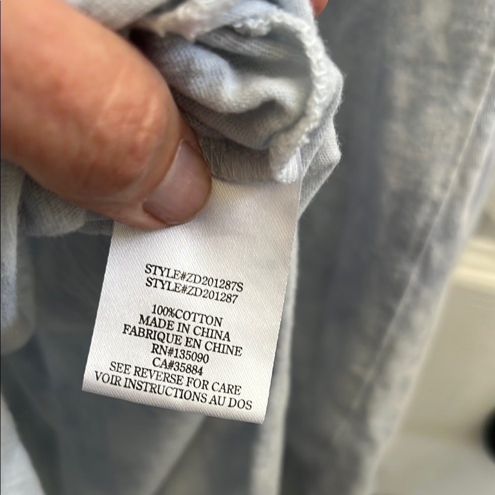 Z Supply Blue Tie-Dye Maxi Dress - Picture 5 of 6